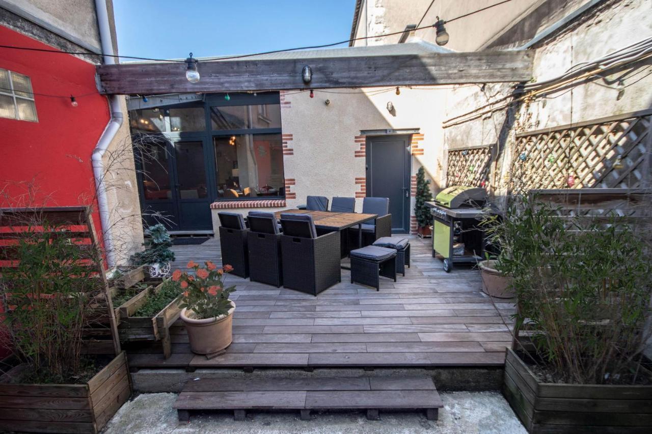 L'Atelier Chambourdin - Maison/Loft Centre Blois Exterior photo